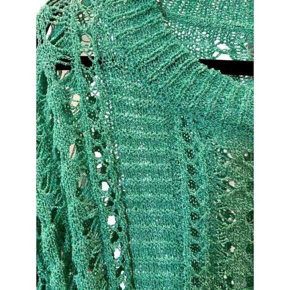 Bibi / Boutique Crochet Knit Sweater / Soft Boho Sweater - Picture 3 of 3